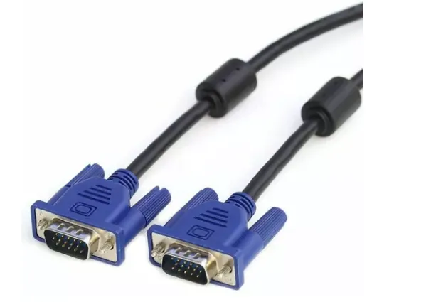 CABLE VGA GENÉRICO 5 METROS CON FILTROS PARA MONITORES Y PROYECTORES